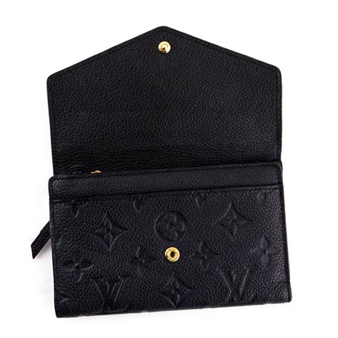 louis vuitton clemence wallet noir|louis vuitton monogram black wallet.